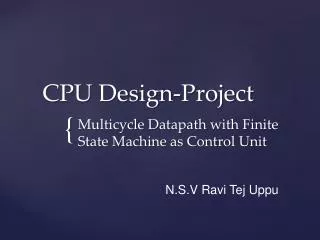 CPU Design-Project