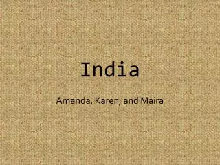 India