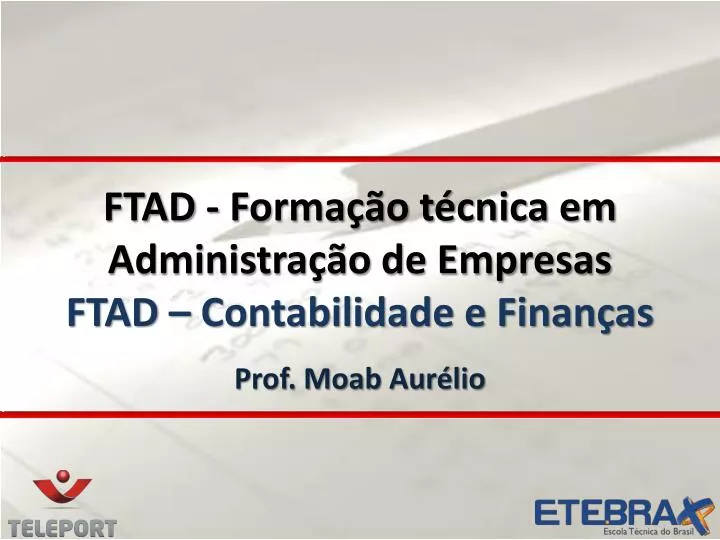 ftad forma o t cnica em administra o de empresas ftad contabilidade e finan as