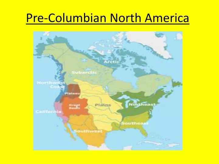 pre columbian north america