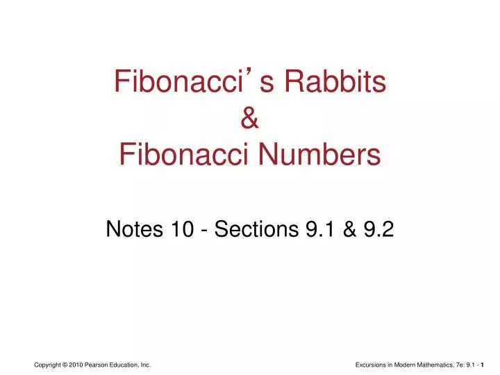 fibonacci s rabbits fibonacci numbers