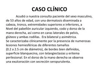 caso cl nico