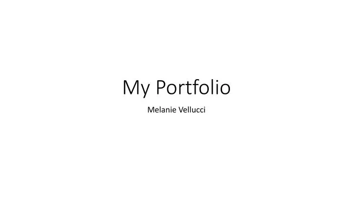 my portfolio