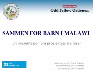 Arbeidsgruppen - S ammen for barn i Malawi