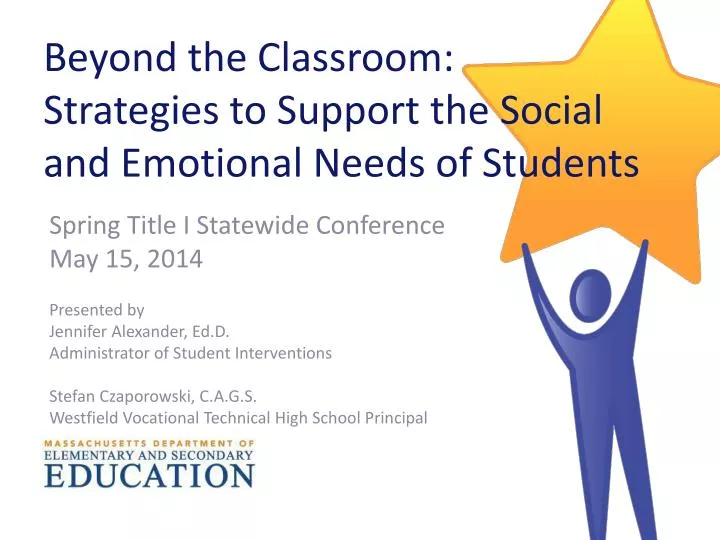 beyond the classroom strategies to support the social and emotional needs of students