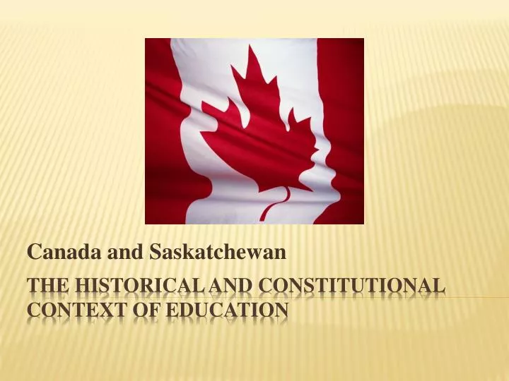 canada and saskatchewan