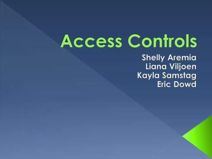 access controls