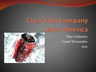 Coca-Cola Company Latin -America