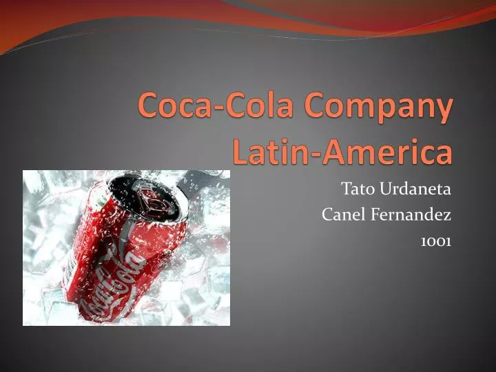 coca cola company latin america