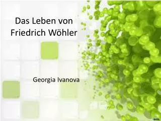 das leben von friedrich w hler