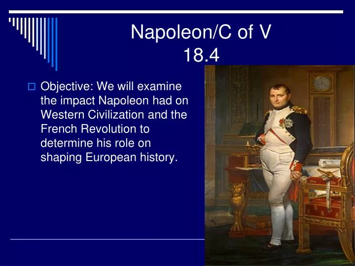 napoleon c of v 18 4