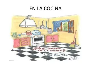 en la cocina