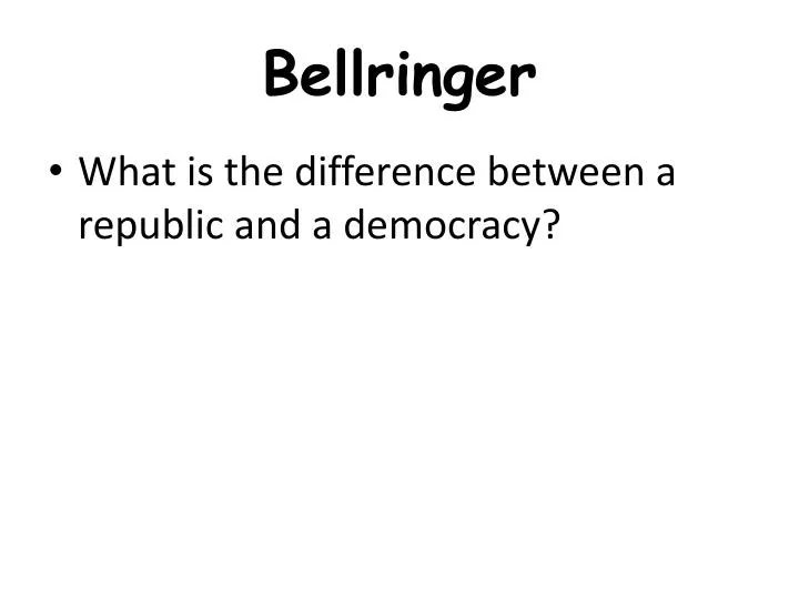 bellringer