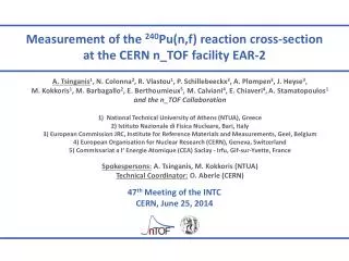 Measurement of the 240 Pu( n,f ) reaction cross-section at the CERN n_TOF facility EAR-2