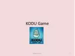 KODU Game - slide 1
