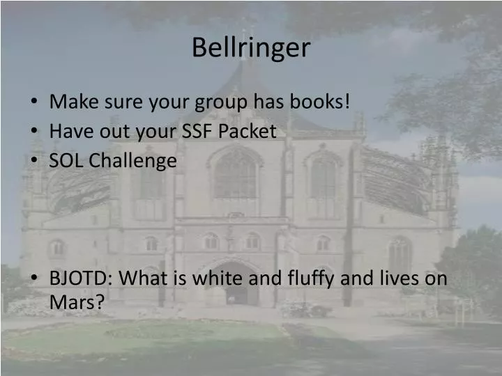 bellringer