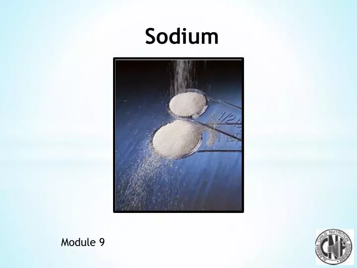 sodium