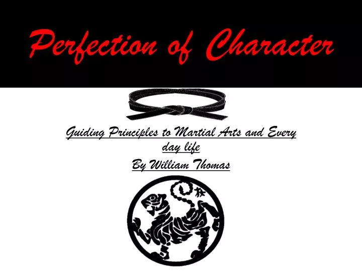 perfection of character