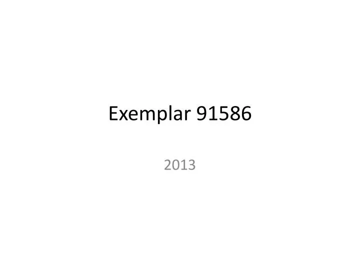 exemplar 91586