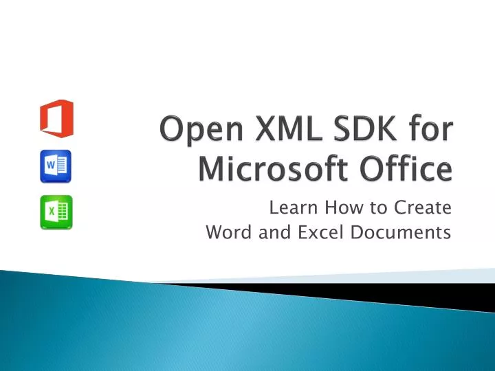 open xml sdk for microsoft office