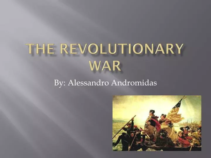 the revolutionary war