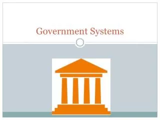 Government Systems