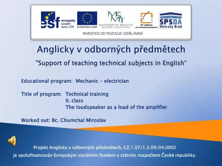 anglicky v odborn ch p edm tech support of teaching technical subjects in english