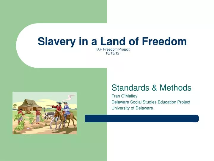 slavery in a land of freedom tah freedom project 10 13 12