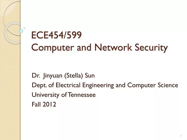 ece454 599 computer and network security