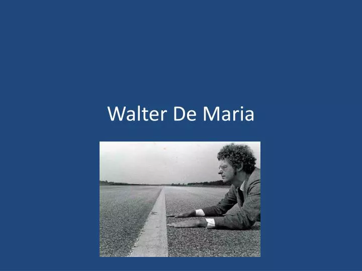 walter de maria