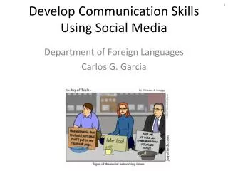 Develop Communication Skills Using Social Media