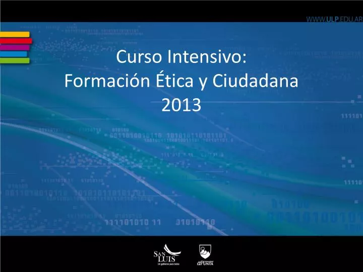 curso intensivo formaci n tica y ciudadana 2013