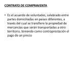CONTRATO DE COMPRAVENTA - slide 1