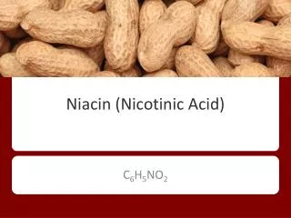Niacin (Nicotinic Acid)