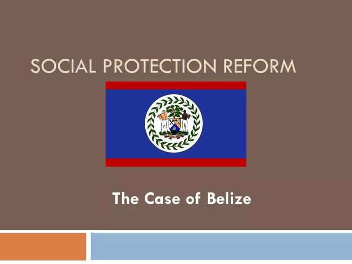 social protection reform