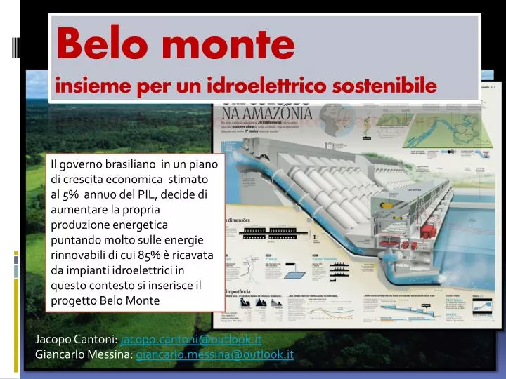 belo monte insieme per un idroelettrico sostenibile