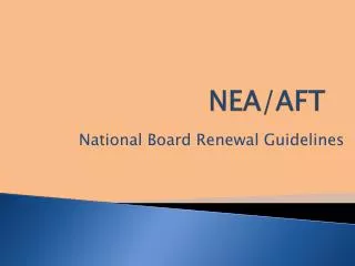 NEA/AFT