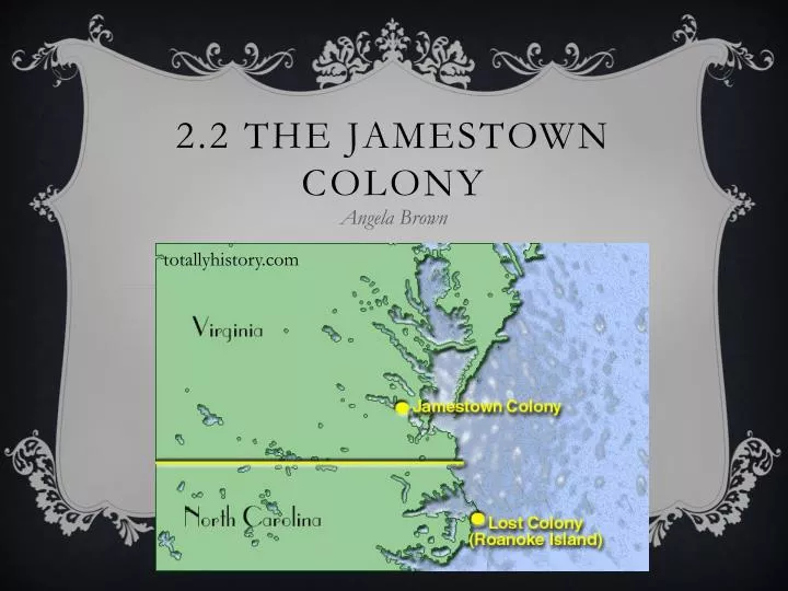 2 2 the jamestown colony