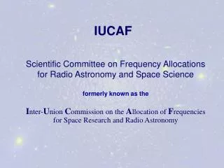 IUCAF