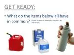 GET READY: - slide 1
