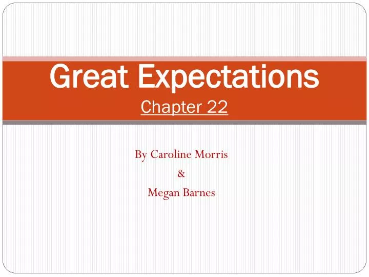 great expectations chapter 22