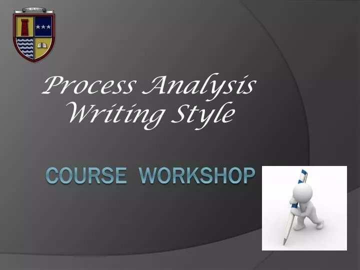 process analysis writing style
