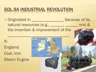 Sol.9a Industrial Revolution