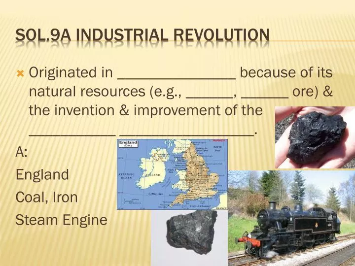 sol 9a industrial revolution