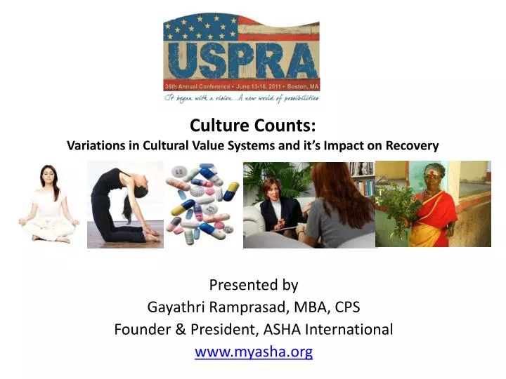 culture counts variations in cultural value systems and it s impact on recovery