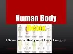 Human Body Detox