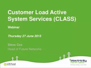 customer load active system services class