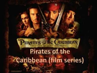 Pirates of the Caribbean (film series)