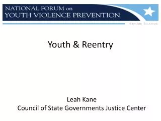 Youth &amp; Reentry