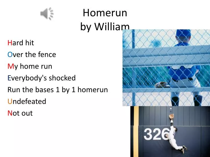 homerun by william